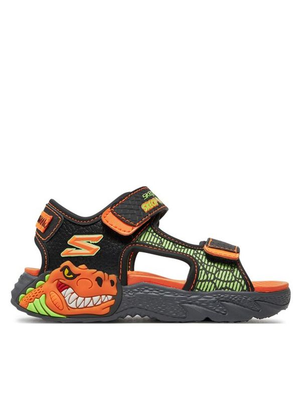 Skechers Skechers Sandali Creature-Splash- 400614L/BKOR Črna