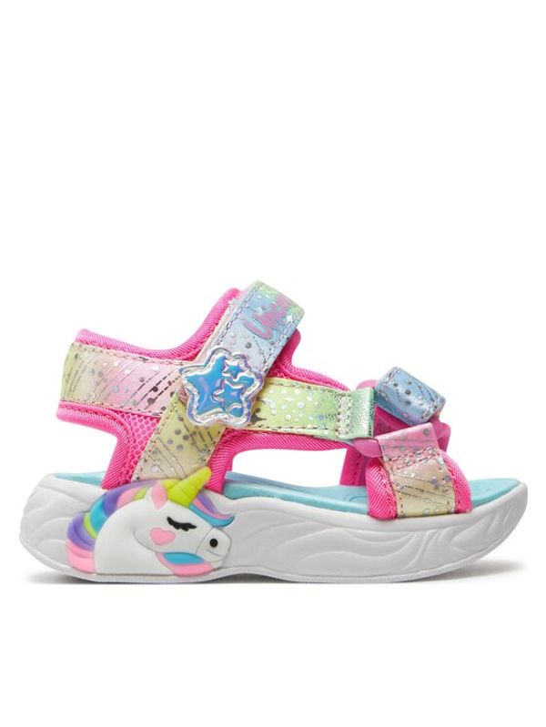 Skechers Skechers Sandali Unicorn Dreams Sandal-Majestic Bliss 302682N/PKMT Roza