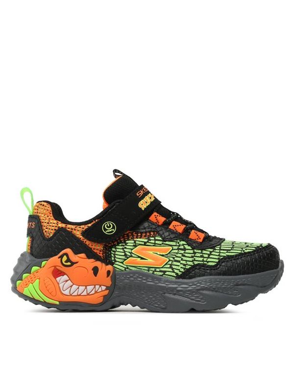 Skechers Skechers Superge Dino Lights 400615L/BKOR Črna