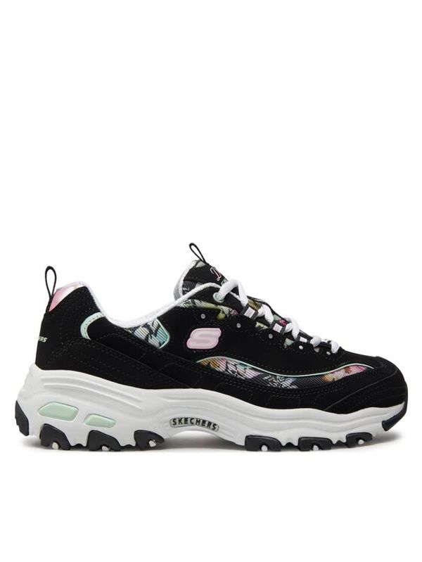 Skechers Skechers Superge D'Lites-Blooming Fields 149794/BKMT Črna