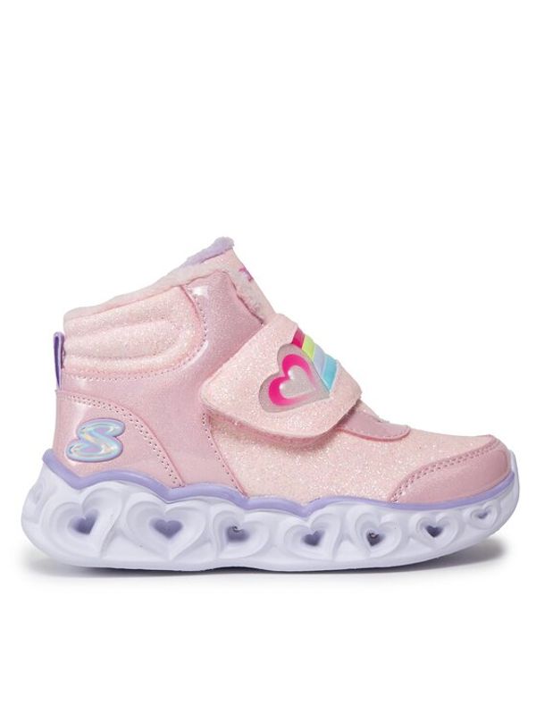 Skechers Skechers Superge Heart Lights Brilliant Rainbow 302669L/PKLV Roza