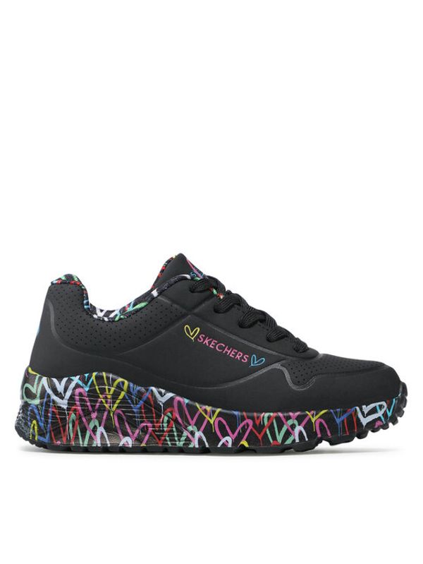 Skechers Skechers Superge Uno Lite Lovely Luv 314976L/BKMT Črna