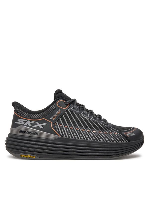 Skechers Skechers Tekaški čevlji Max Cushioning Suspension 220936 Črna