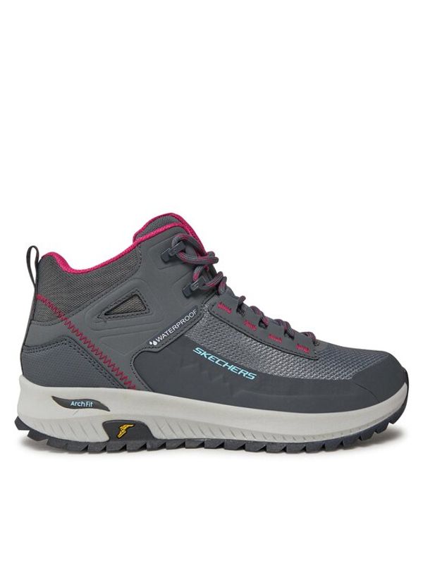 Skechers Skechers Trekking čevlji Arch Fit Discover Elevation Gain 180086/CHPK Siva