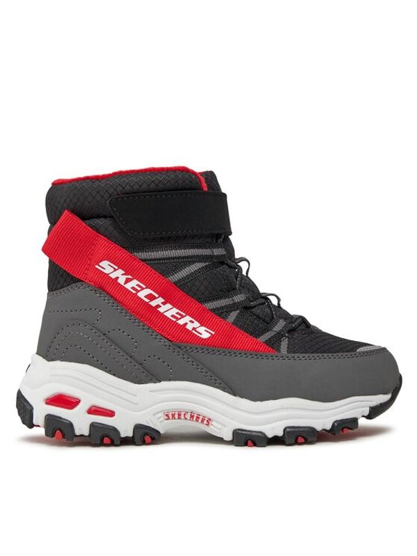 Skechers Skechers Zimski škornji D'Lites 660092L/BKRD Črna