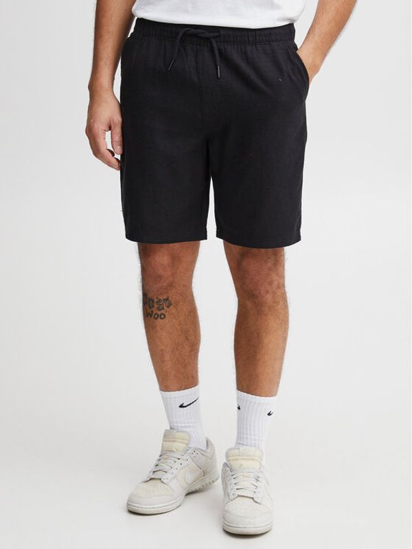 Solid Solid Kratke hlače iz tkanine 21107638 Črna Regular Fit