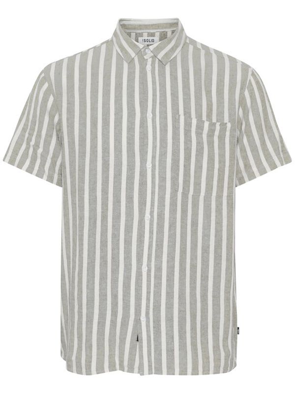 Solid Solid Srajca 21107688 Zelena Regular Fit