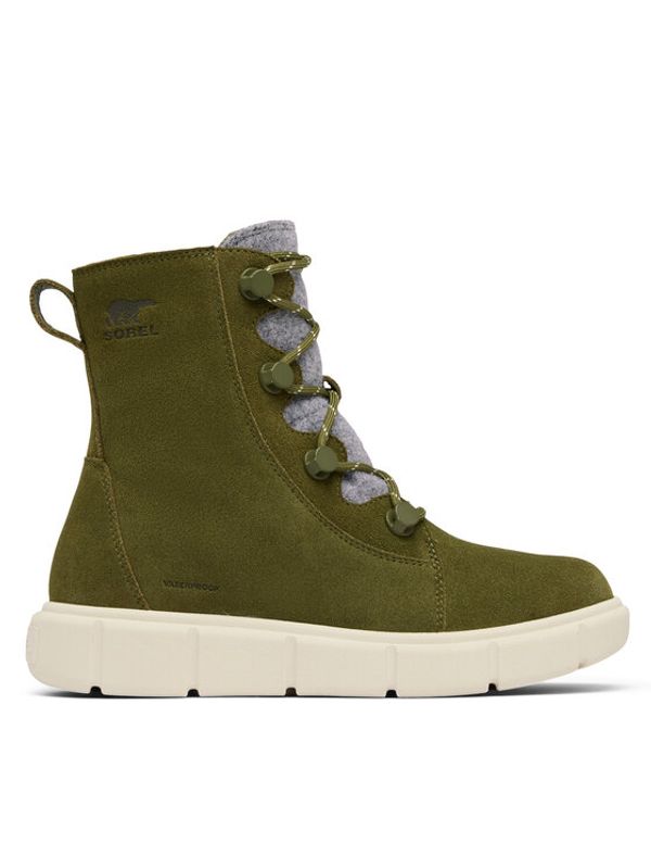 Sorel Sorel Škornji Explorer™ III Joan Wp 2077951355 Zelena