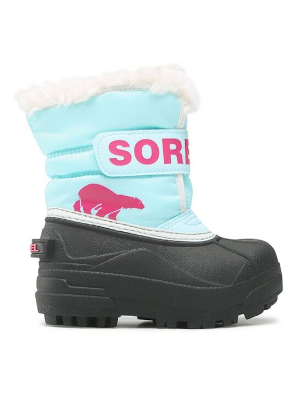 Sorel Sorel Škornji za sneg Childrens Snow Commander NC1960-428 Modra