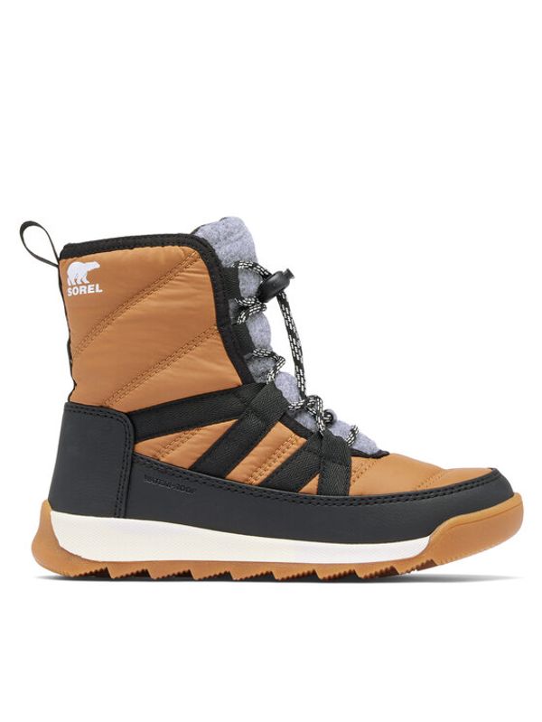 Sorel Sorel Škornji za sneg Youth Whitney II Plus Lace Wp 2088591286 Rjava