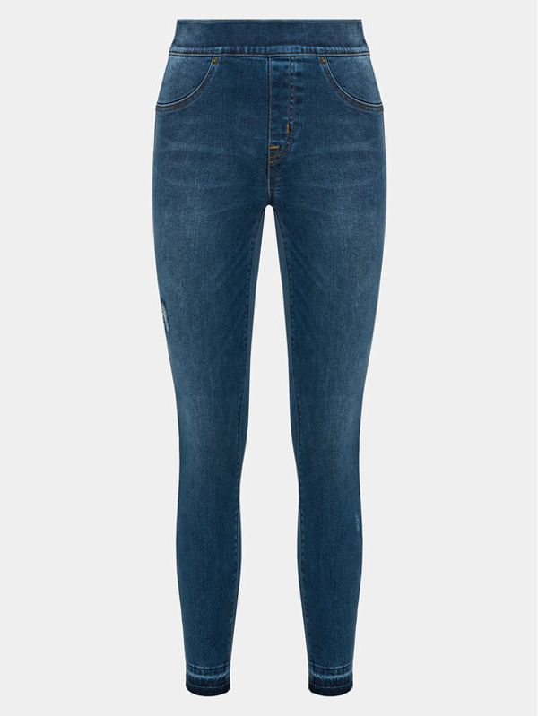SPANX SPANX Jeans hlače Distressed 20203R Mornarsko modra Skinny Fit