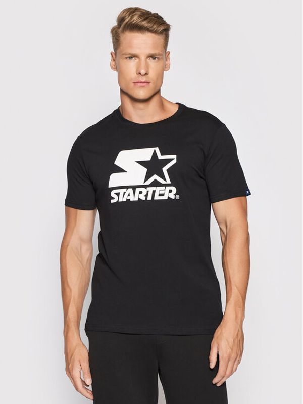 Starter Starter Majica SMG-008-BD Črna Regular Fit