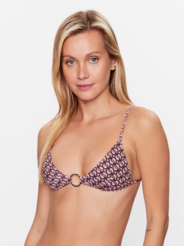 Stella McCartney Stella McCartney Gornji del bikini Wave S7BX61780 Roza