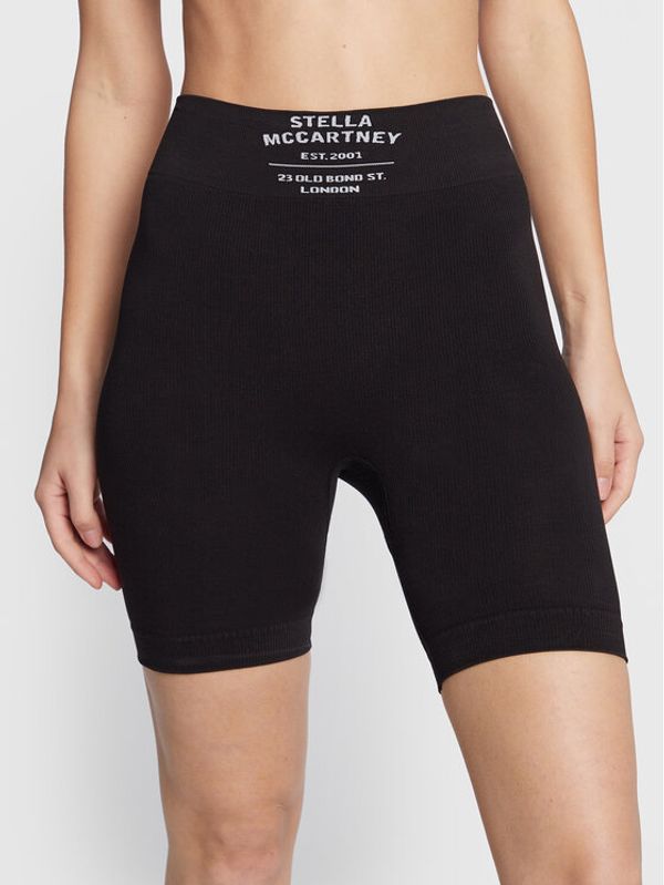 Stella McCartney Stella McCartney Športne kratke hlače Cycling S6N601160.00112 Črna Slim Fit