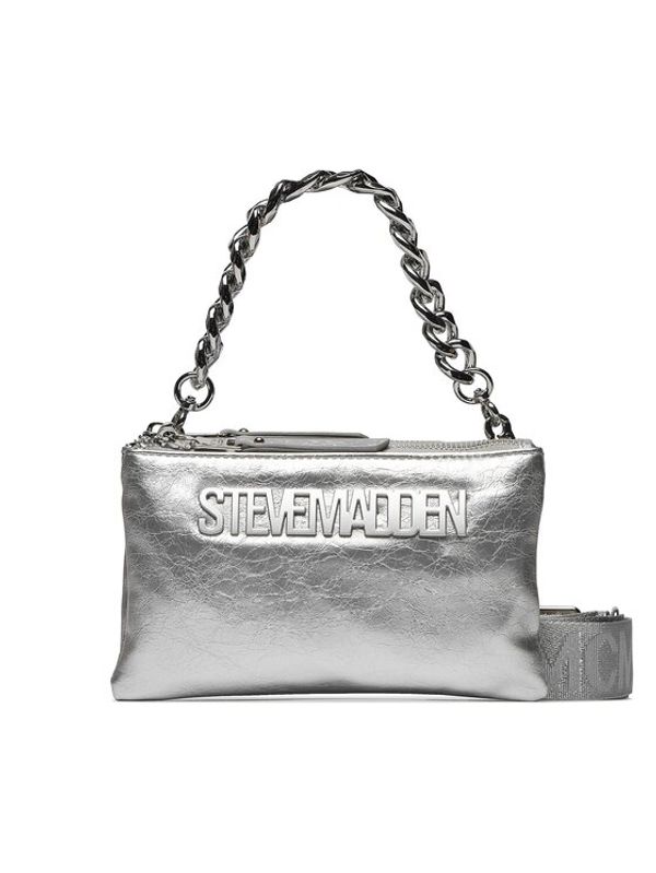 Steve Madden Steve Madden Ročna torba Bnicco SM13001162-SIL Srebrna