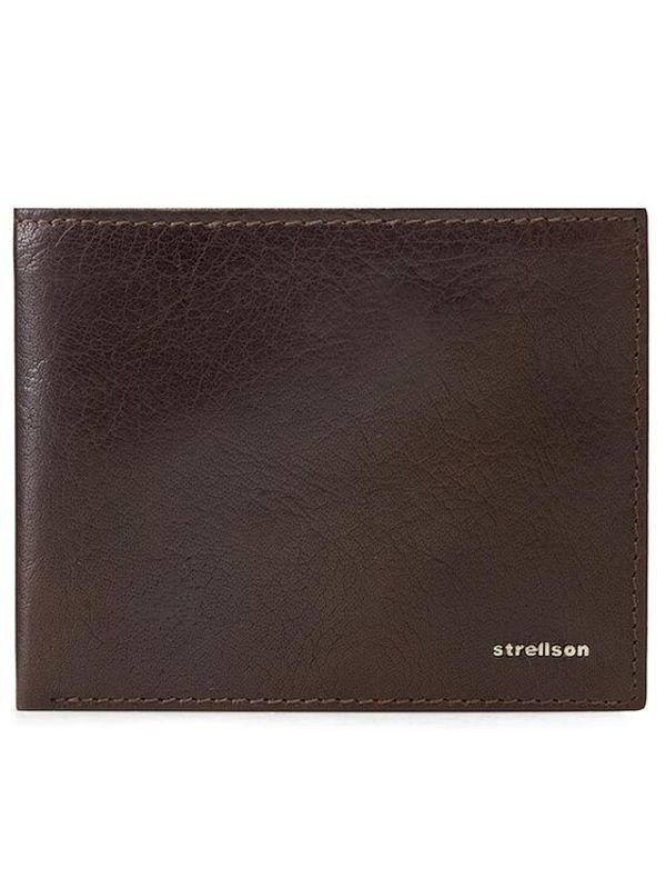 Strellson Strellson Velika moška denarnica Billfold H8 4010001301 Rjava