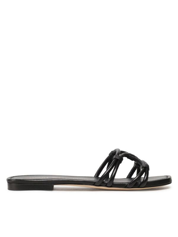 Stuart Weitzman Stuart Weitzman Natikači Wovenknotslidesandal SA616 Črna