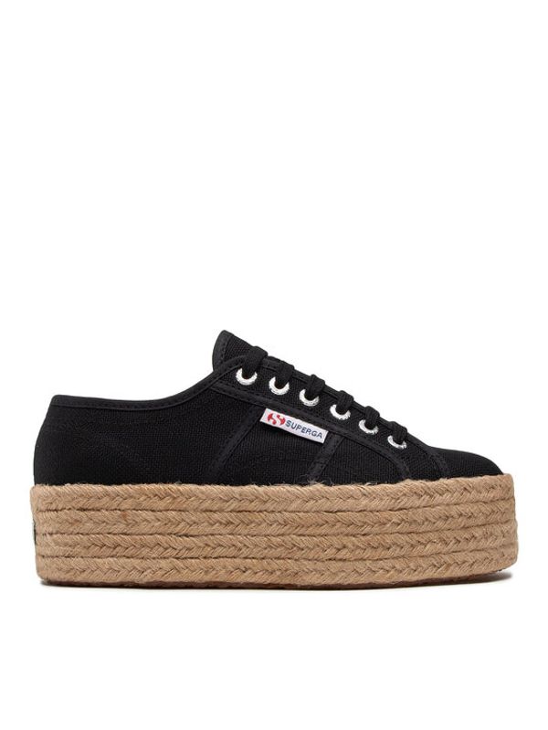 Superga Superga Espadrile 2790 Rope S51186W Črna