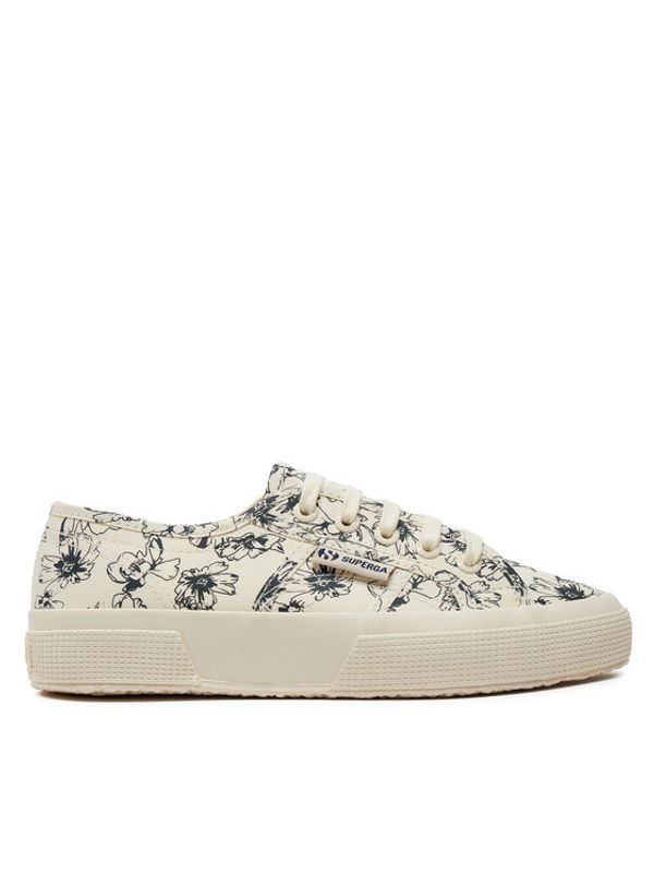 Superga Superga Tenis superge Sketched Flowers 2750 S6122NW Bež