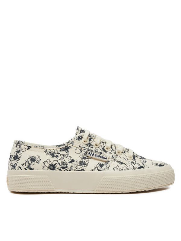 Superga Superga Tenis superge Sketched Flowers 2750 S6122NW Bež