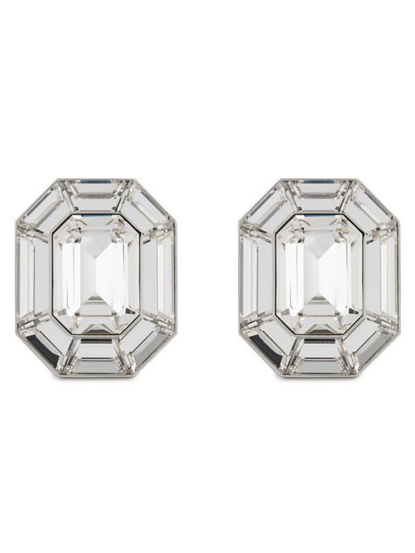 Swarovski Swarovski Uhani na zaponko Lucent 5698525 Srebrna