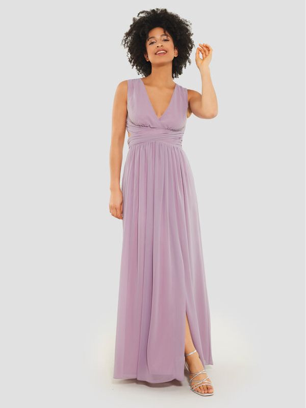 Swing Swing Večerna obleka 5AF00400 Roza Regular Fit