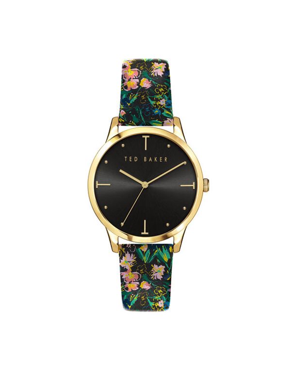 Ted Baker Ted Baker Ročna ura Popieya BKPPOS206 Črna