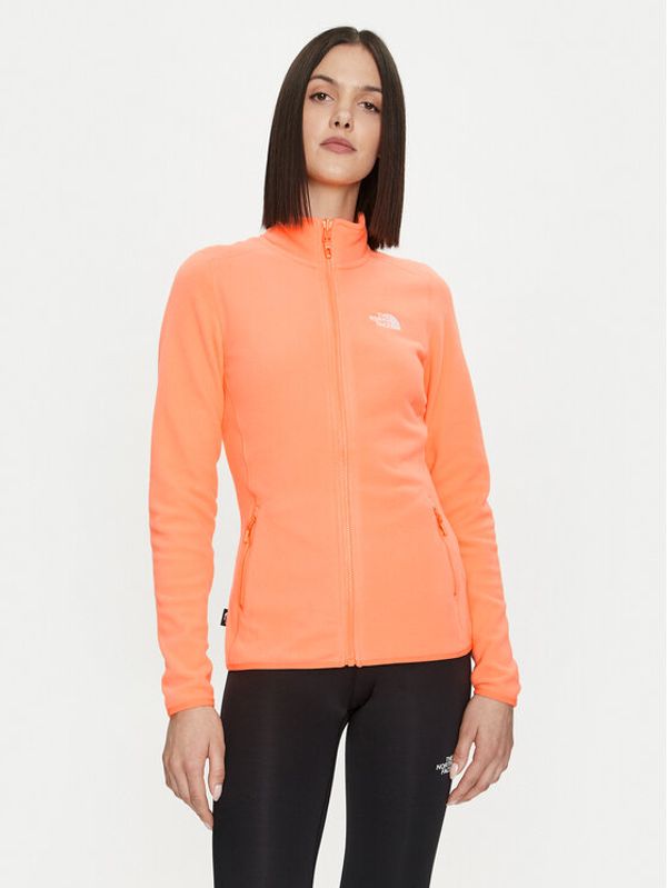 The North Face The North Face Flis Glacier NF0A855O Oranžna Regular Fit