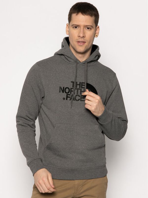 The North Face The North Face Jopa Drew Peak Pul Hoodie NF00AHJY Siva Regular Fit