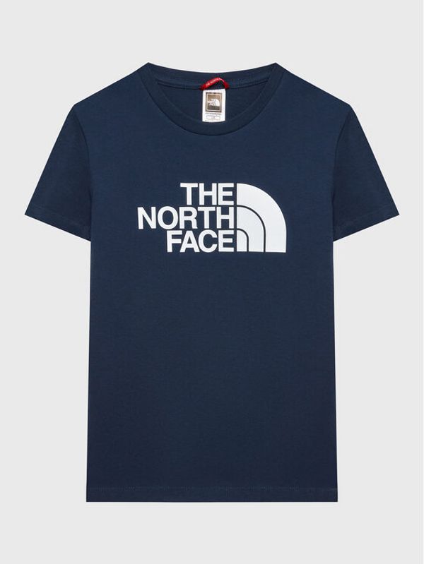 The North Face The North Face Majica Easy NF0A82GH Mornarsko modra Regular Fit