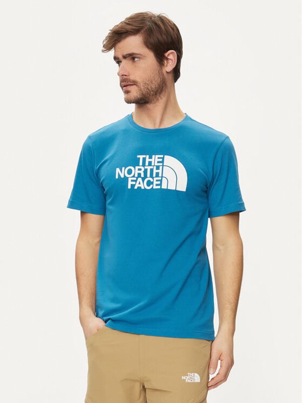 The North Face The North Face Majica Easy NF0A87N5 Modra Regular Fit