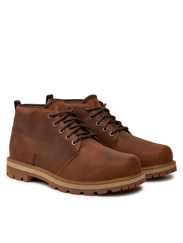 Timberland Timberland Gležnjarji BRITTON ROAD MID CHUKKA WP TB0A69TWEM61 Rjava