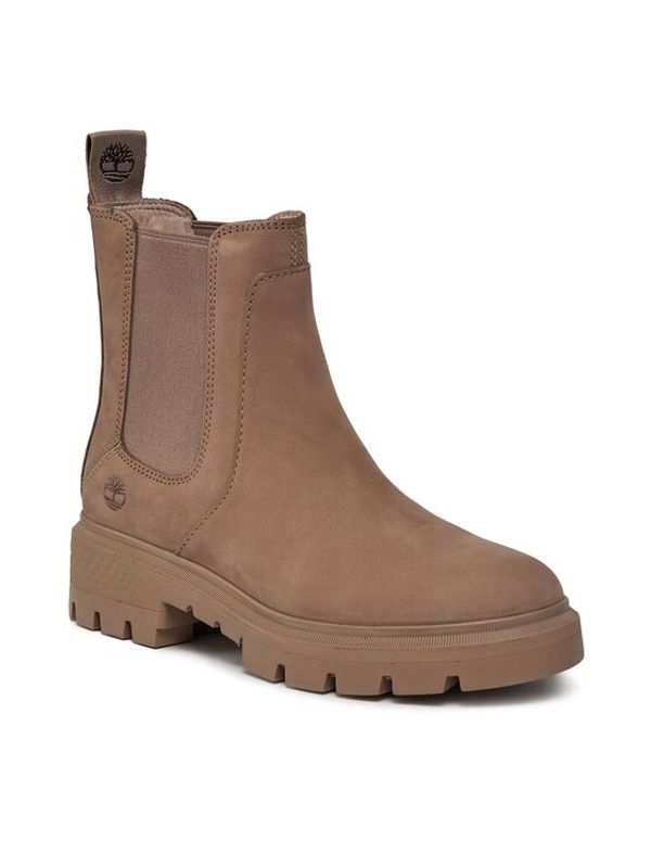 Timberland Timberland Gležnjarji Chelsea Cortina Valley Chelsea TB0A41EW9291 Bež