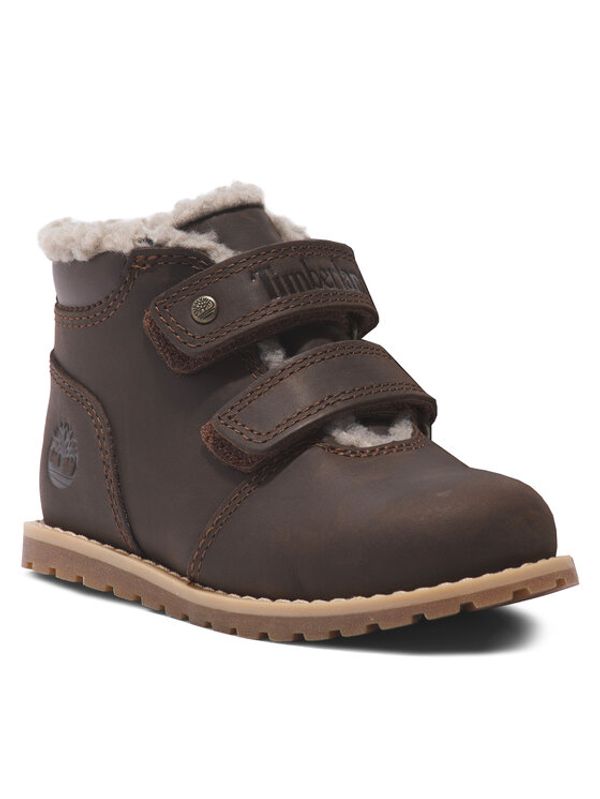 Timberland Timberland Gležnjarji Pokey Pine Warm Lined H&L TB0A5YVS9311 Rjava