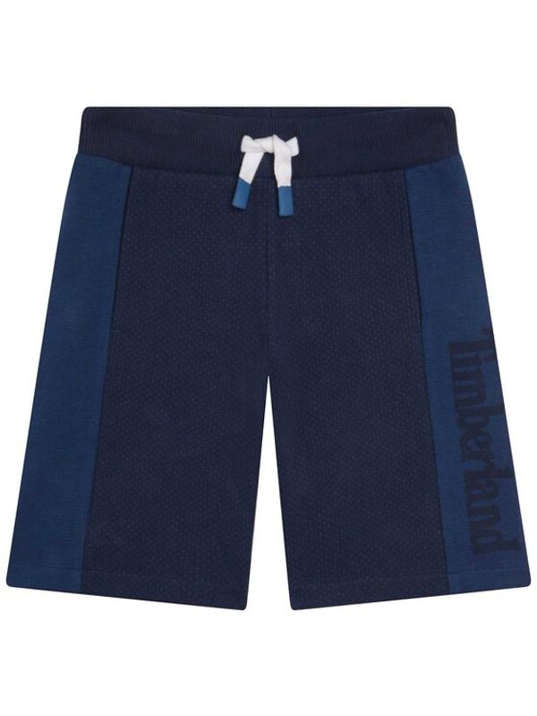 Timberland Timberland Kratke hlače iz tkanine T24C14 D Modra Regular Fit