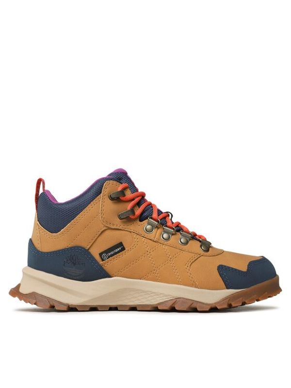 Timberland Timberland Pohodni čevlji Lincoln Peak Mid Lthr WPTB0A5PHY2311 Oranžna