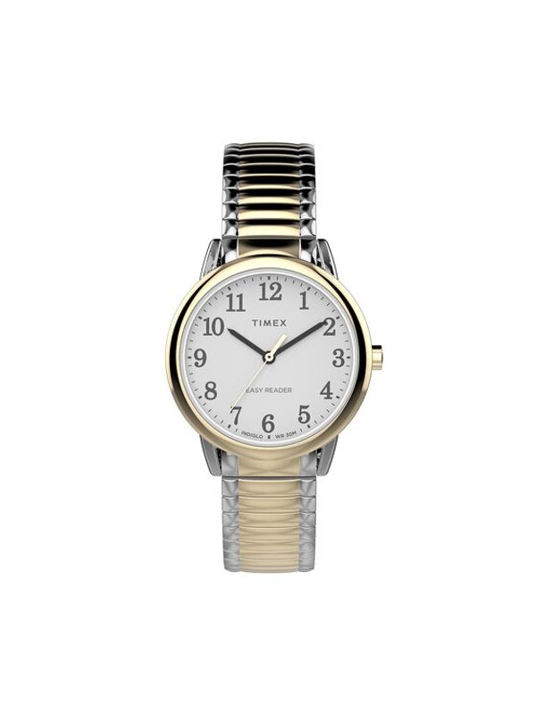 Timex Timex Ročna ura Easy Reader TW2V94800 Zlata