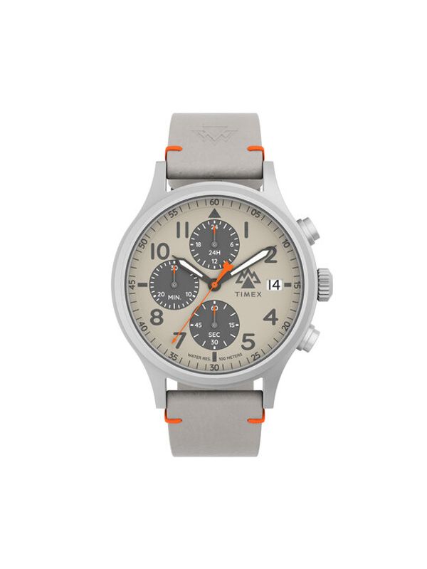 Timex Timex Ročna ura Expedition North Sierra Chrono TW2W16500 Siva