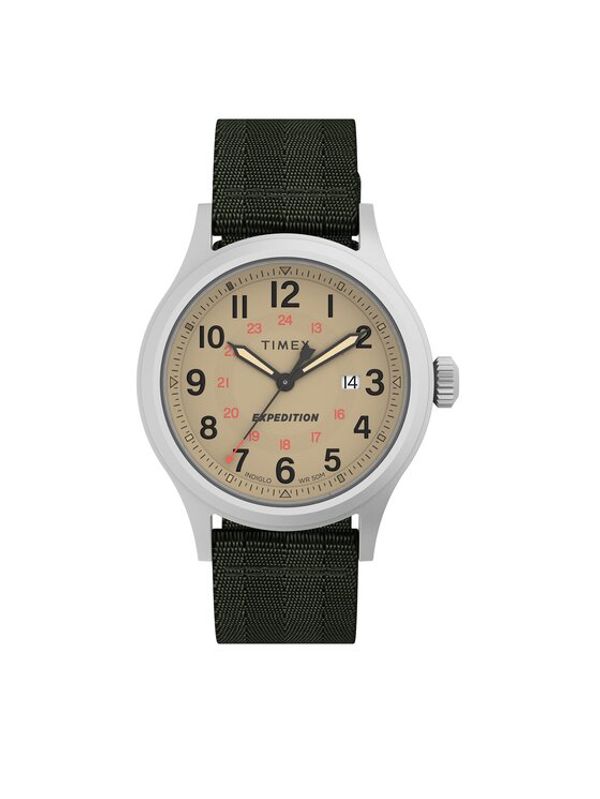 Timex Timex Ročna ura Expedition North TW2V65800 Zelena