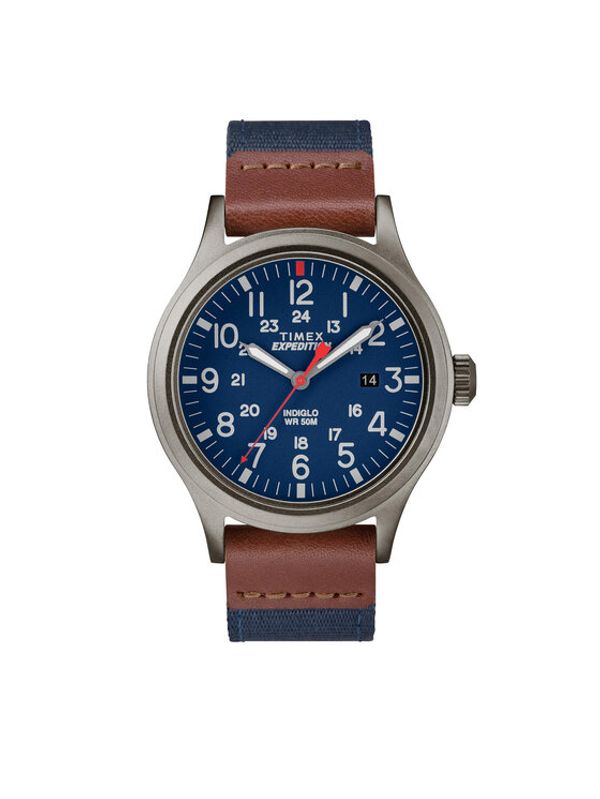 Timex Timex Ročna ura Expedition Scout TW4B14100 Mornarsko modra