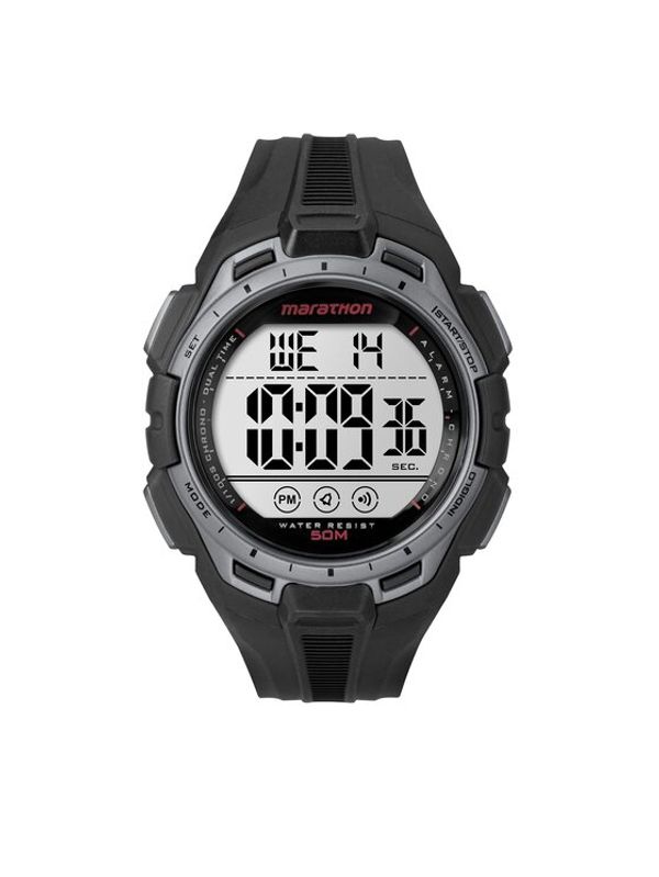 Timex Timex Ročna ura Marathon TW5K94600 Črna