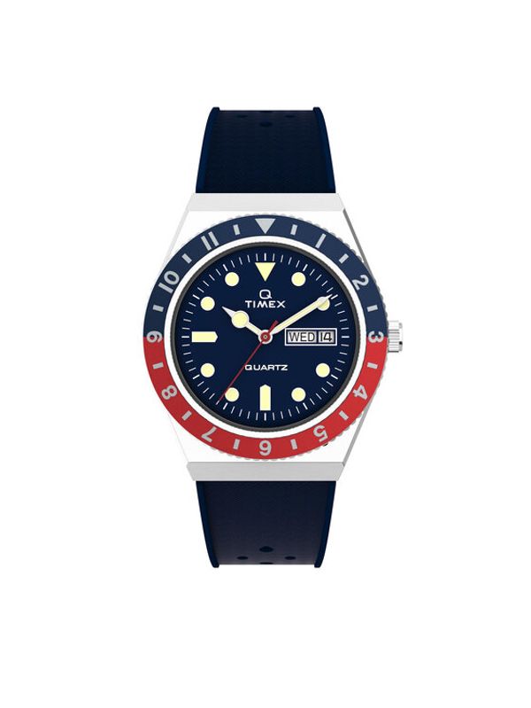 Timex Timex Ročna ura Q Reissue TW2V32100 Mornarsko modra