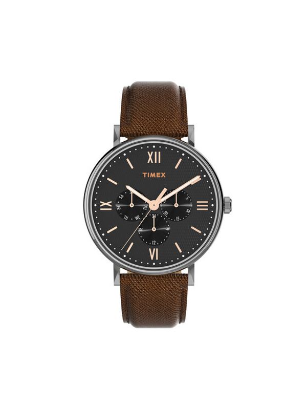 Timex Timex Ročna ura Southview TW2W49300 Črna