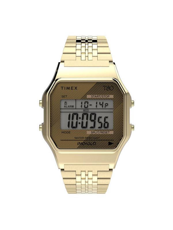 Timex Timex Ročna ura T80 TW2R79200 Zlata