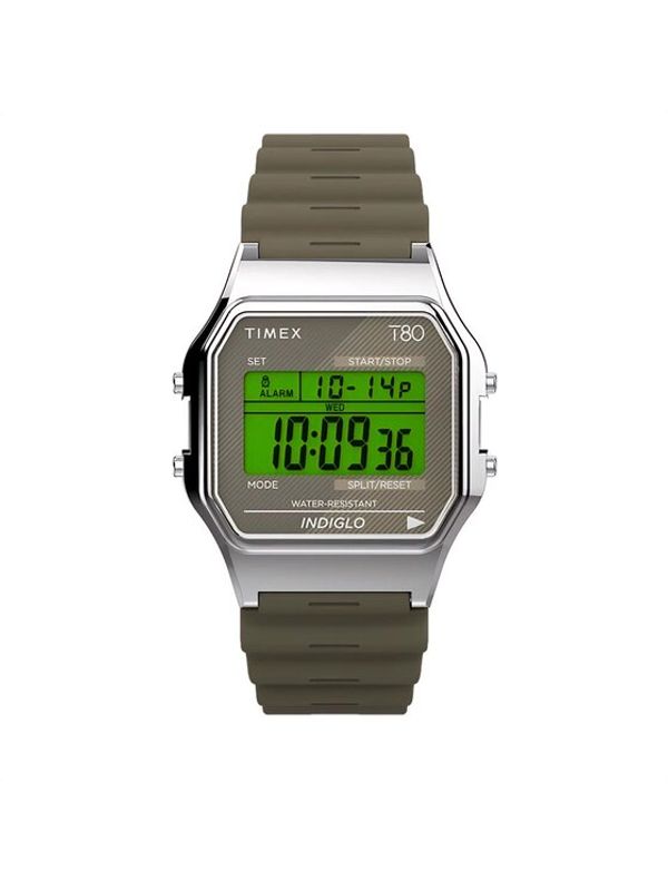 Timex Timex Ročna ura T80 TW2V41100 Khaki