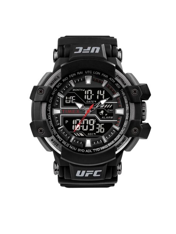 Timex Timex Ročna ura UFC Combat TW5M51800 Črna