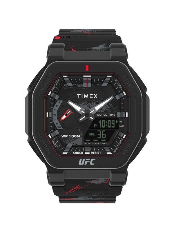 Timex Timex Ročna ura TW2V85300 Črna