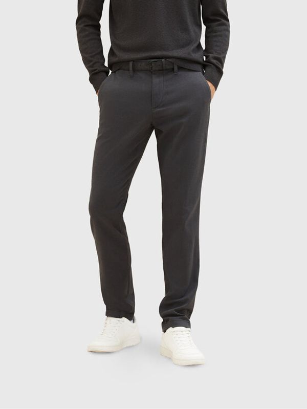 Tom Tailor Tom Tailor Chino hlače 1037547 Črna Slim Fit