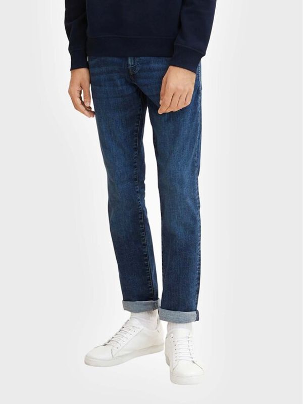 Tom Tailor Tom Tailor Jeans hlače 1032793 Mornarsko modra Slim Fit