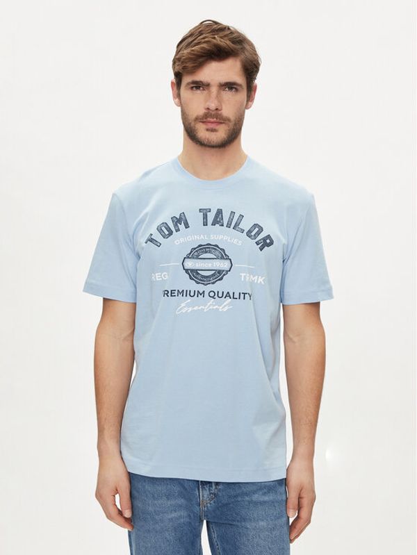 Tom Tailor Tom Tailor Majica 1037735 Modra Regular Fit